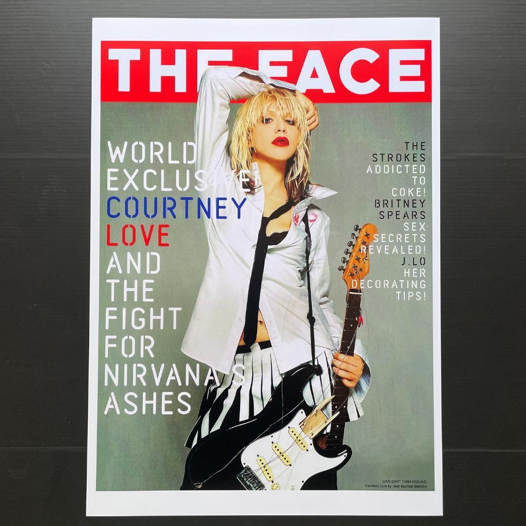 ポスター☆コートニー・ラブ [THE FACE] 2002年 表紙ポスター - メルカリ