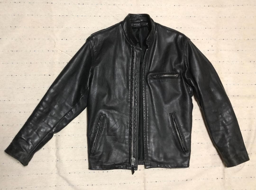 schott ショット シングルライダース レザージャケット141 サイズ34