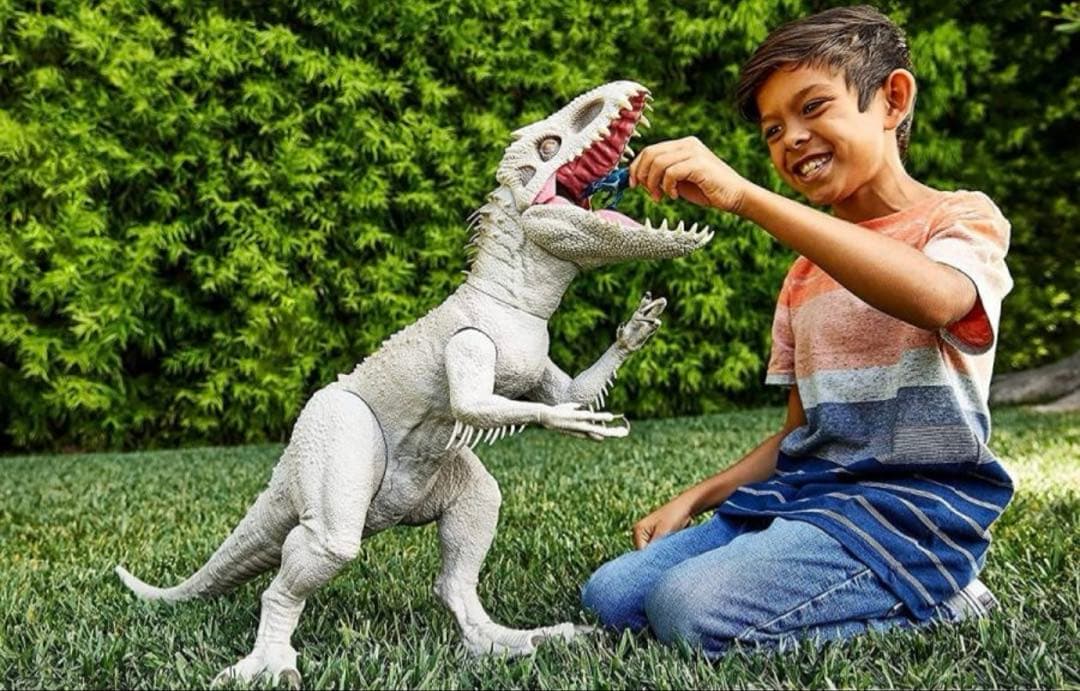 マテルジュラシックワールド　スーパービッグ　インドミナスレックス恐竜フィギュア