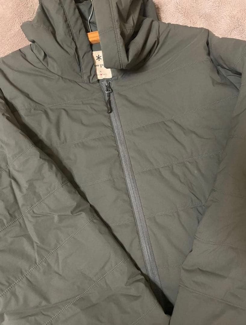 スノーピーク　フレキシブル　インサレーション　ジップアップパーカー