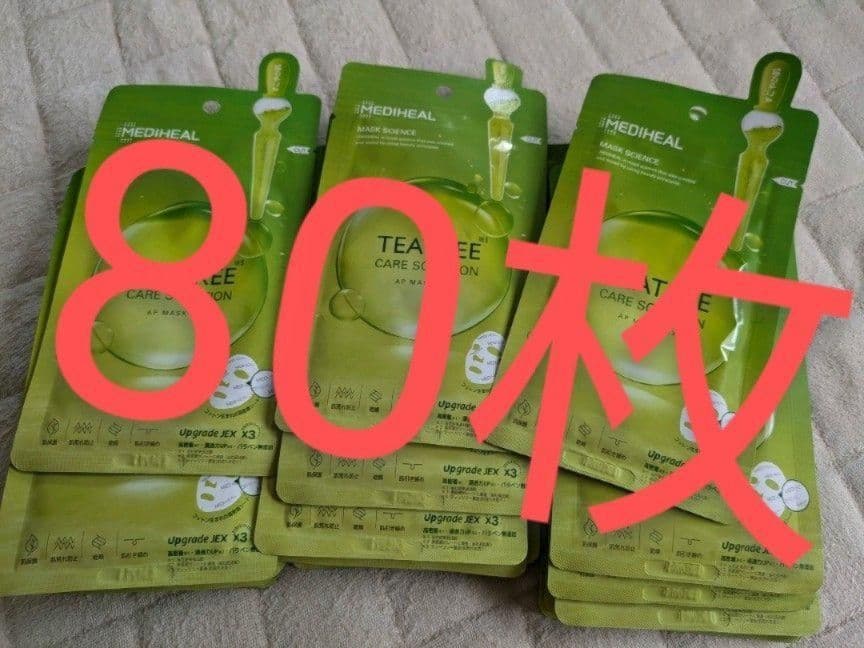MEDIHEAL TEATREE CARE SOLUTION 80枚入り