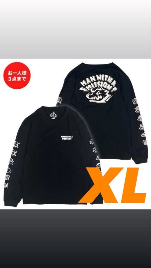 【新品】MAN WITH A MISSION Too many ゴッツ ロンT