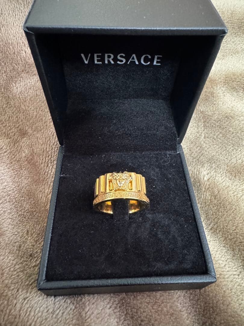VERSACE ゴールド リング VERSACE（ヴェルサーチェ） ヴェルサーチ リング 指輪 メンズ