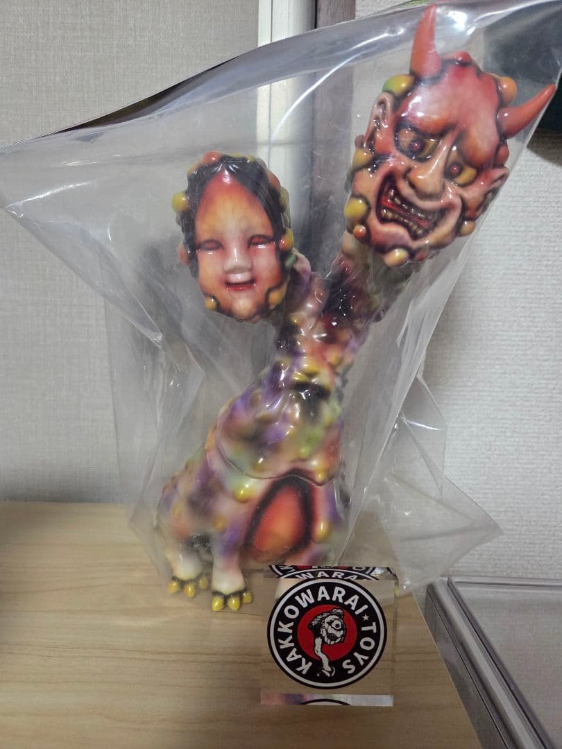 かっこわらい雑貨店　除々神様　三期　アクリル付き　ソフビ