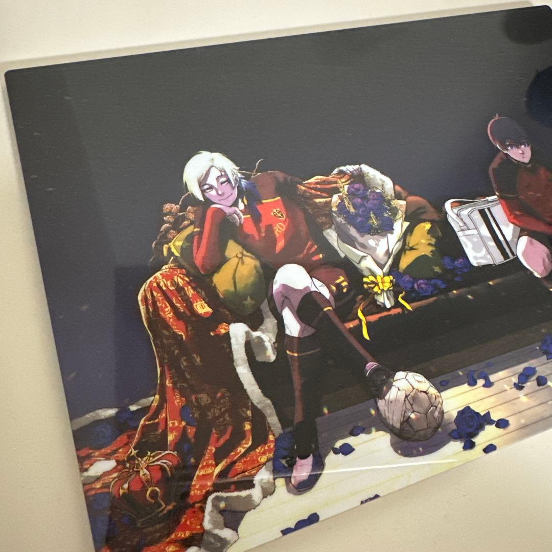 ブルーロック 原画展 潔世一 ミヒャエルカイザー クリアアートパネル