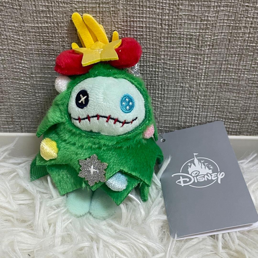 ディズニーストア スティッチ スクランプ ぬいぐるみ ゆきだるまたち