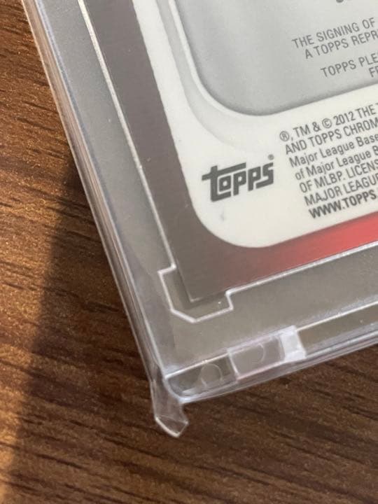 2012 Topps Chrome Mike Trout 10枚限定直筆サイン - メルカリ