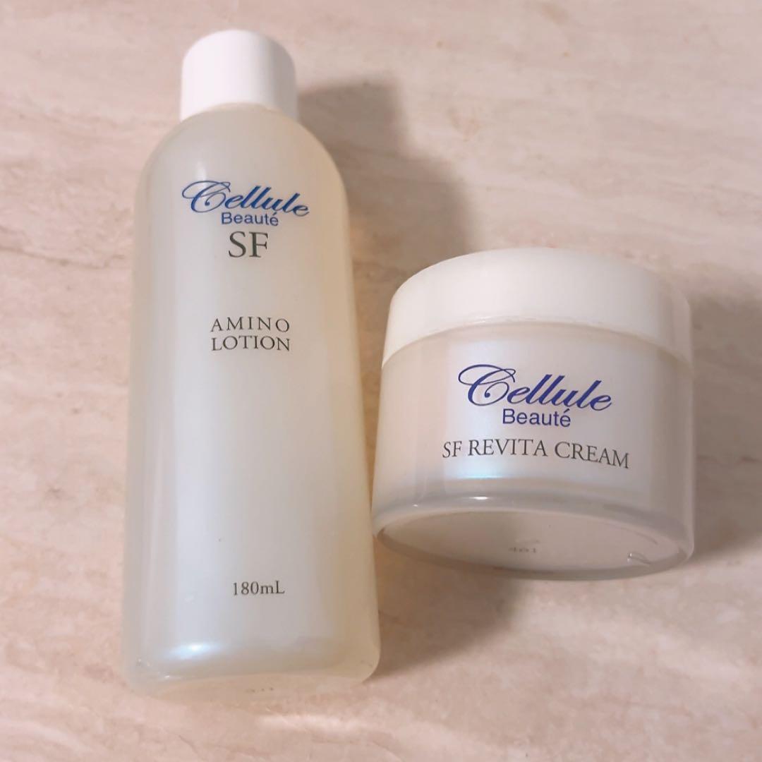 js☆残量多☆ 2点セット セルールボーテ ローション クリーム 店販用】セルールボーテ SFアミノローション - 【ユーロフィアネット】