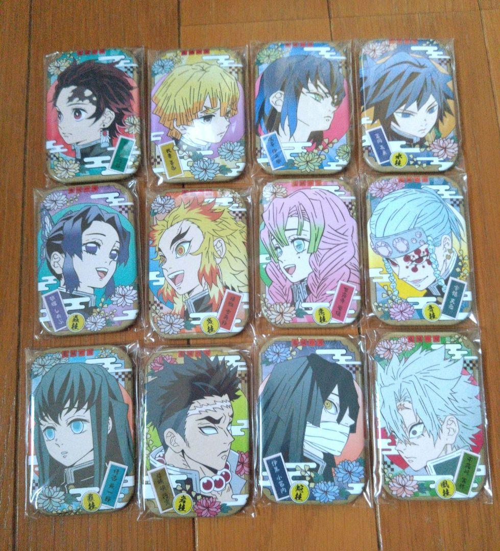 鬼滅の刃　まるかくカンバッジ　第三弾　全12種類　まとめ 鬼滅の刃 まるかくカンバッジ 3 (12個セット) (キャラクターグッズ