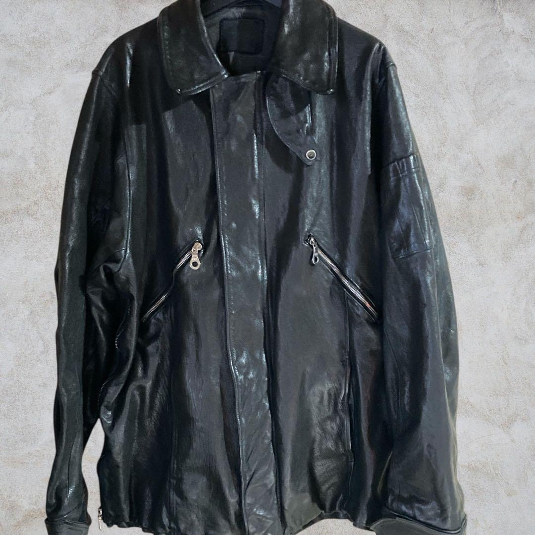 バックラッシュ　フライトジャケット　ブラック　製品染め