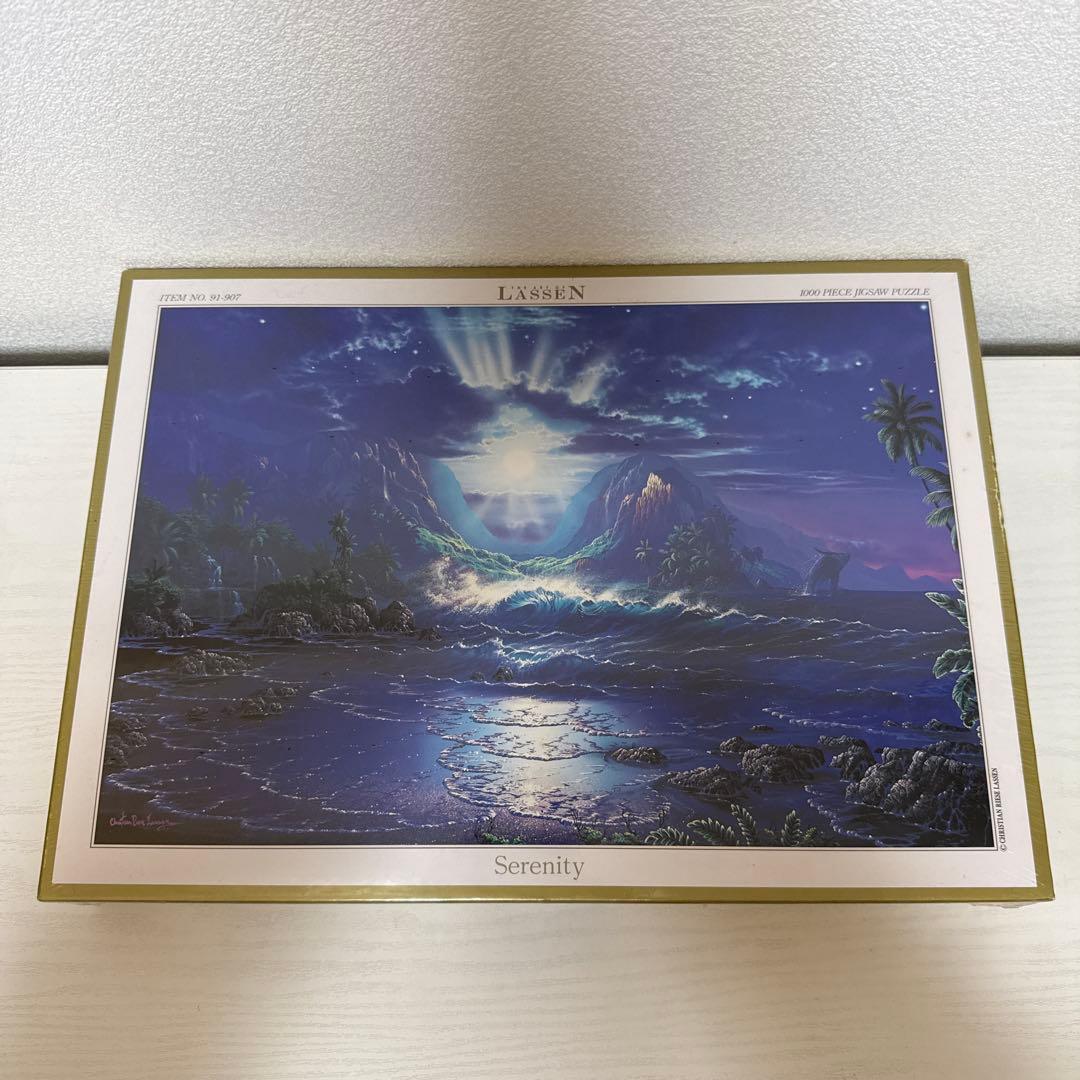 新品未開封 ラッセン セレニティ 絵画 ジグソーパズル 1000ピース 激レア クリスチャンラッセン×リトルマーメイド ジグソーパズル 1000ピース