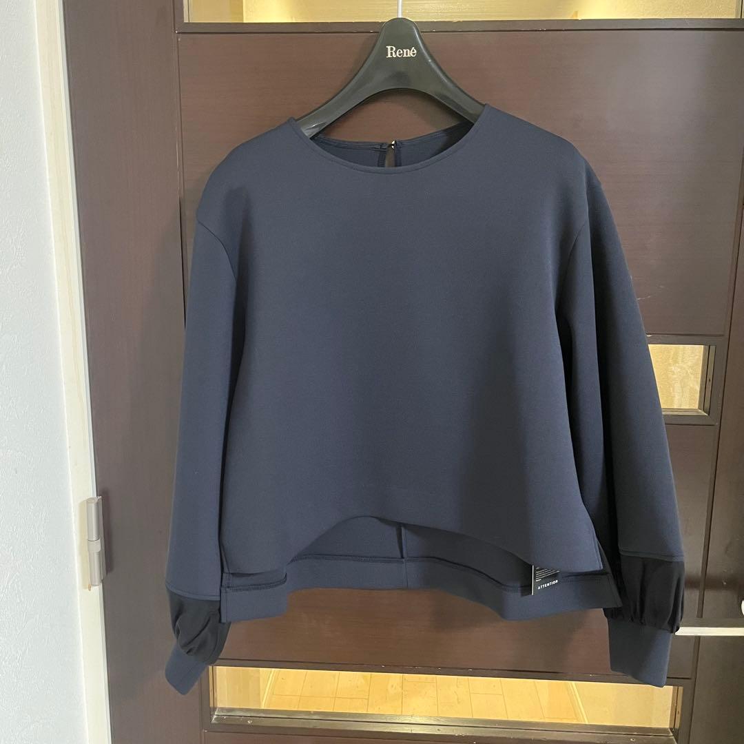 新品☆ ANAYI ダブルジャージー袖シアープルオーバー/セオリー、23区、ロペ