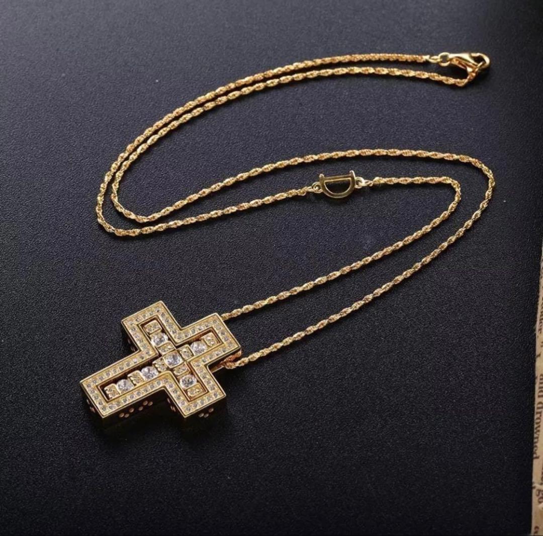 クロスネックレスゴールド シルバー製※DAMIANI ダミアーニ ベル
