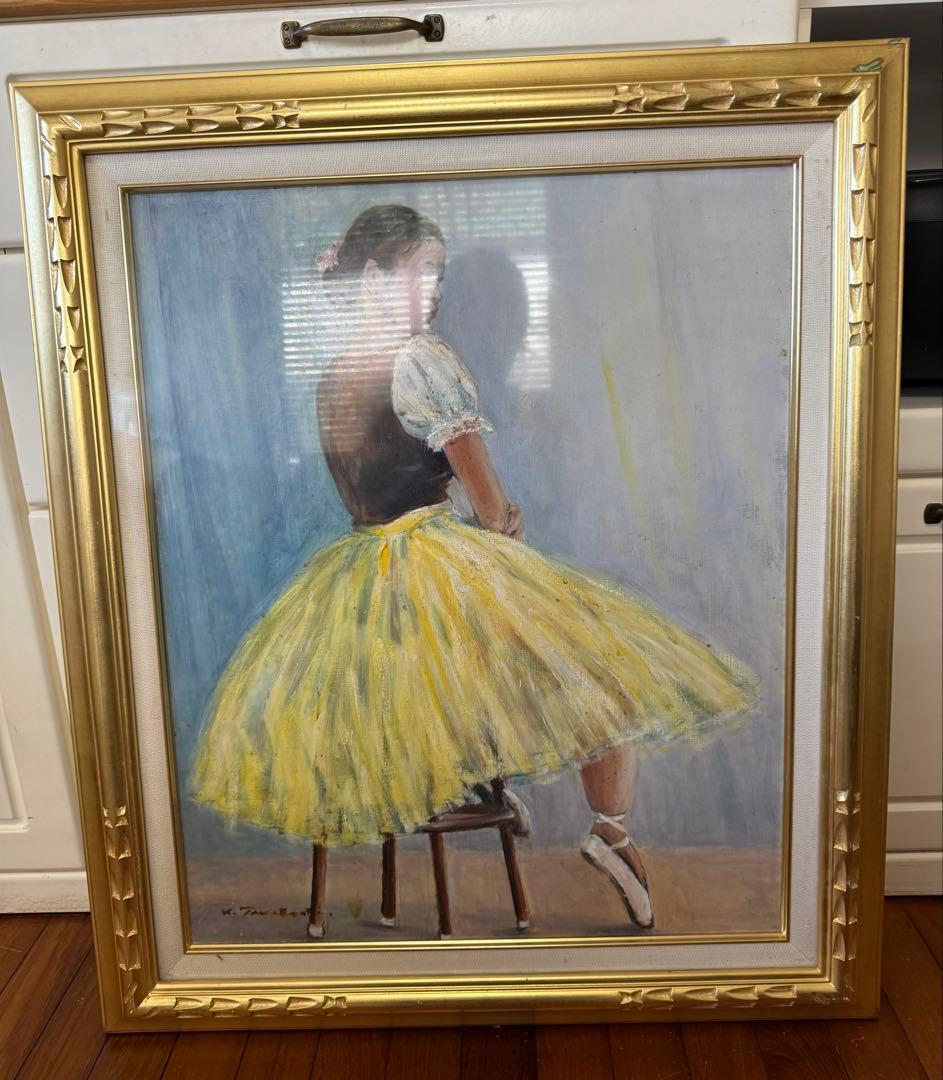 72.「タイトル不明」髙橋一善 油絵