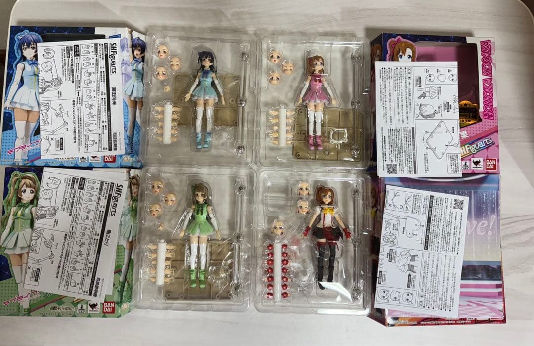 S.H.Figuarts★μ's12個セット★ラブライブ！