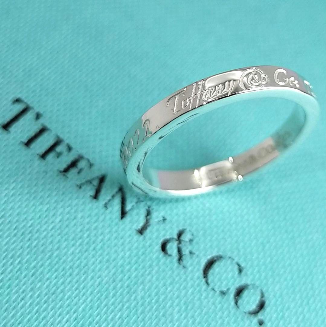 ★SALE★【ティファニー】ノーツ　ナロー　リング　１３号　2609 TIFFANY&Co.（ティファニー） ノーツ ナロー リング YG イエロー