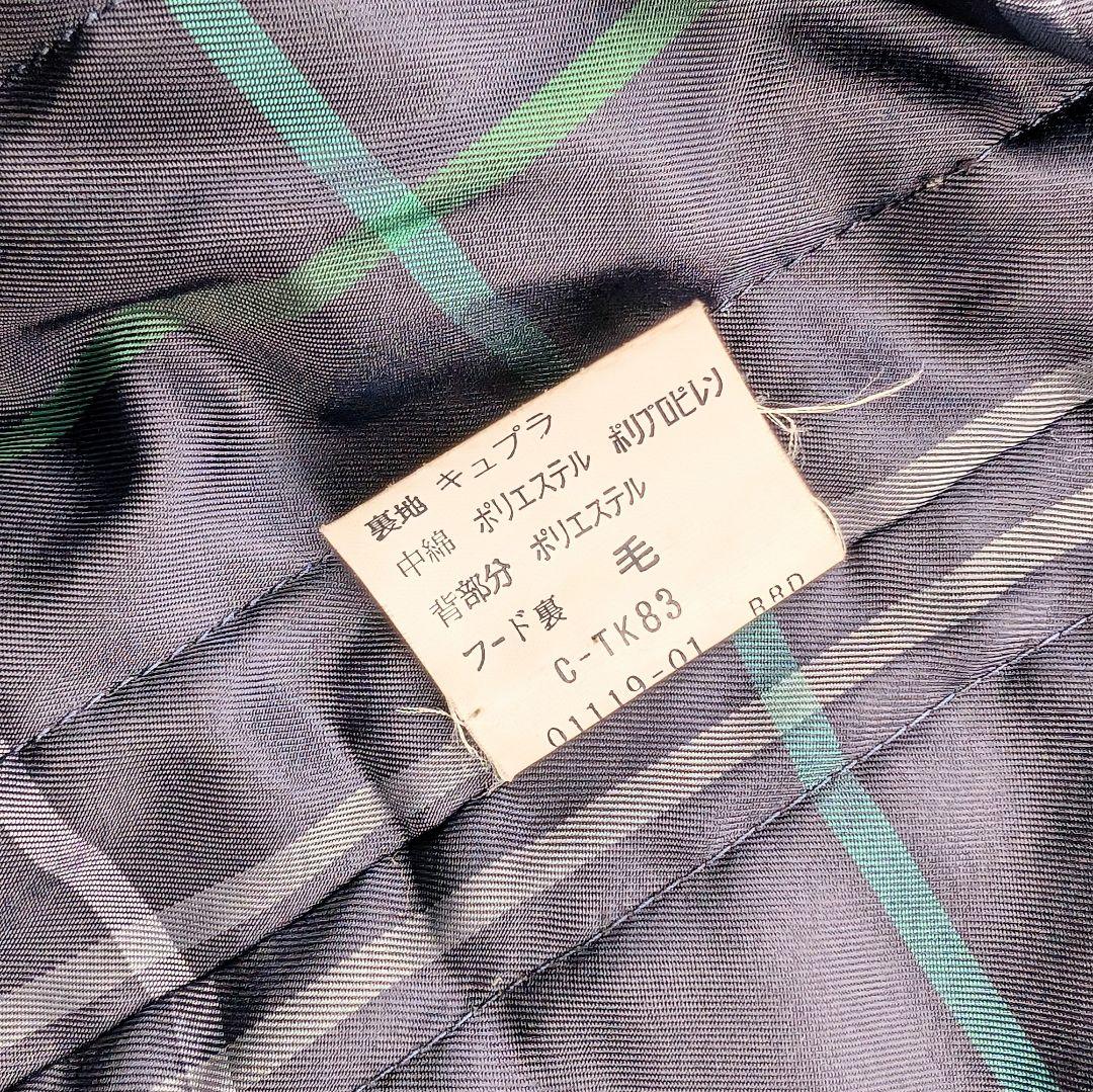 Burberrys バーバリーズ ウールダッフルコート ペンチェック フード