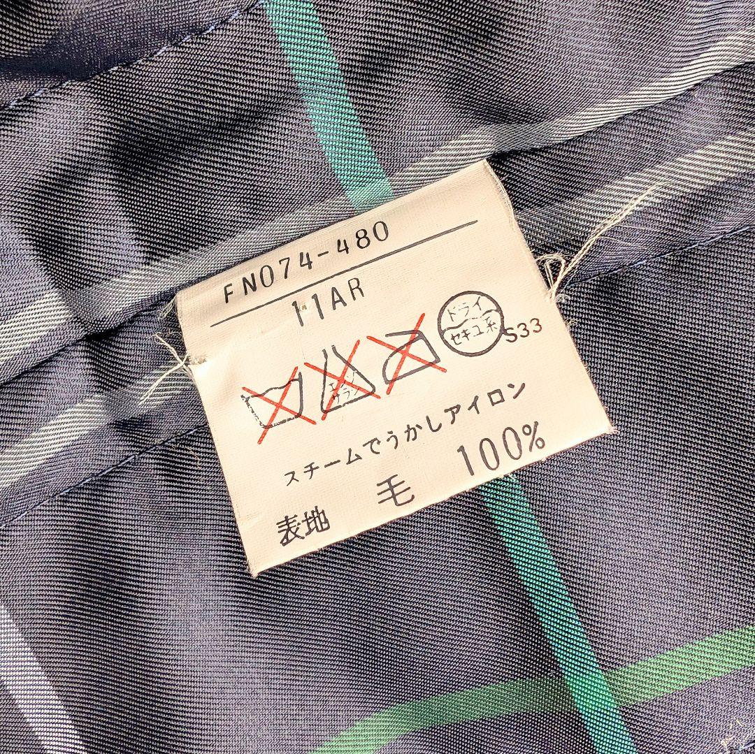 Burberrys バーバリーズ ウールダッフルコート ペンチェック フード