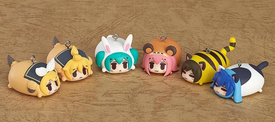 【新品未開封】 初音ミク どうぶつチャームストラップ　１BOX　8個入り
