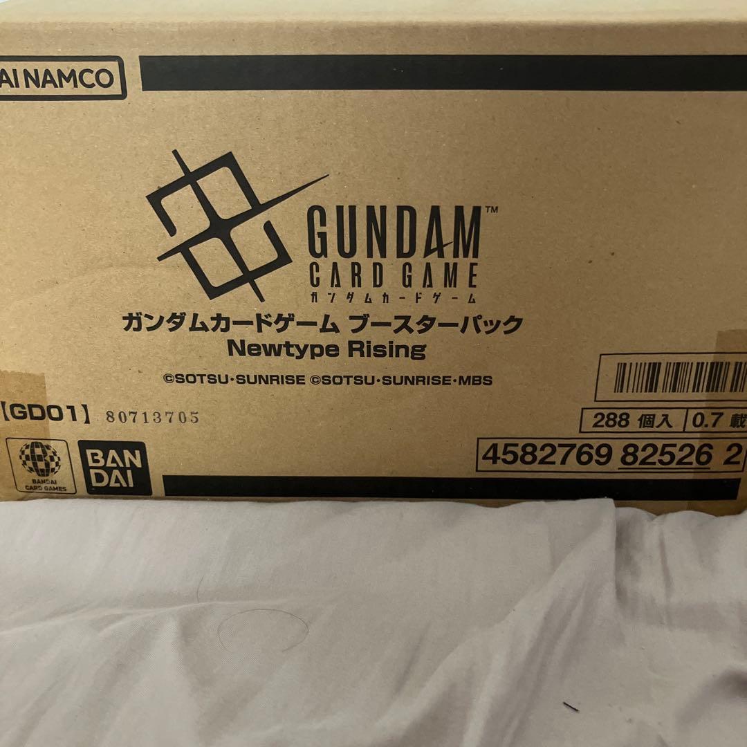 【新品未開封】ガンダムカードゲーム Newtype Rising 1カートン 楽天市場】7月26日発売 予約 1カートン 12BOX入り ガンダムカード