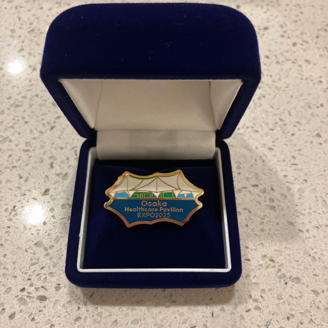 新品・非売品】大阪・関西万博 大阪ヘルスケアパビリオン ピンバッジ