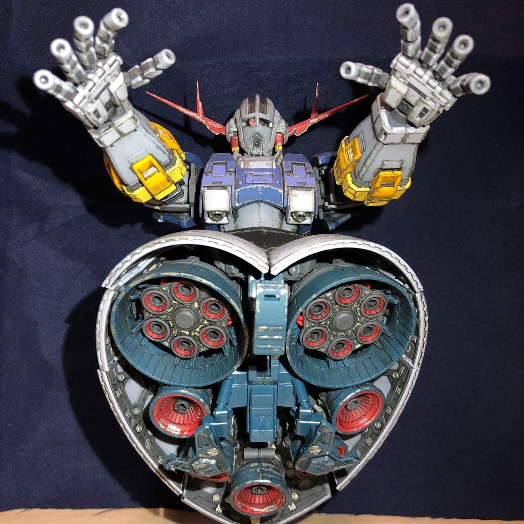RG ジオング 塗装完成品 ウェザリング仕上げ ガンダム ガンプラ - メルカリ