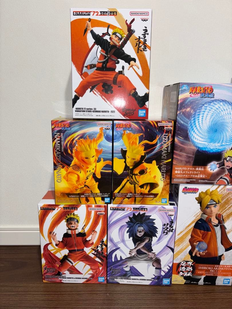 まとめ売り】NARUTO BORUTO フィギュア ミナト ナルト サスケ9個