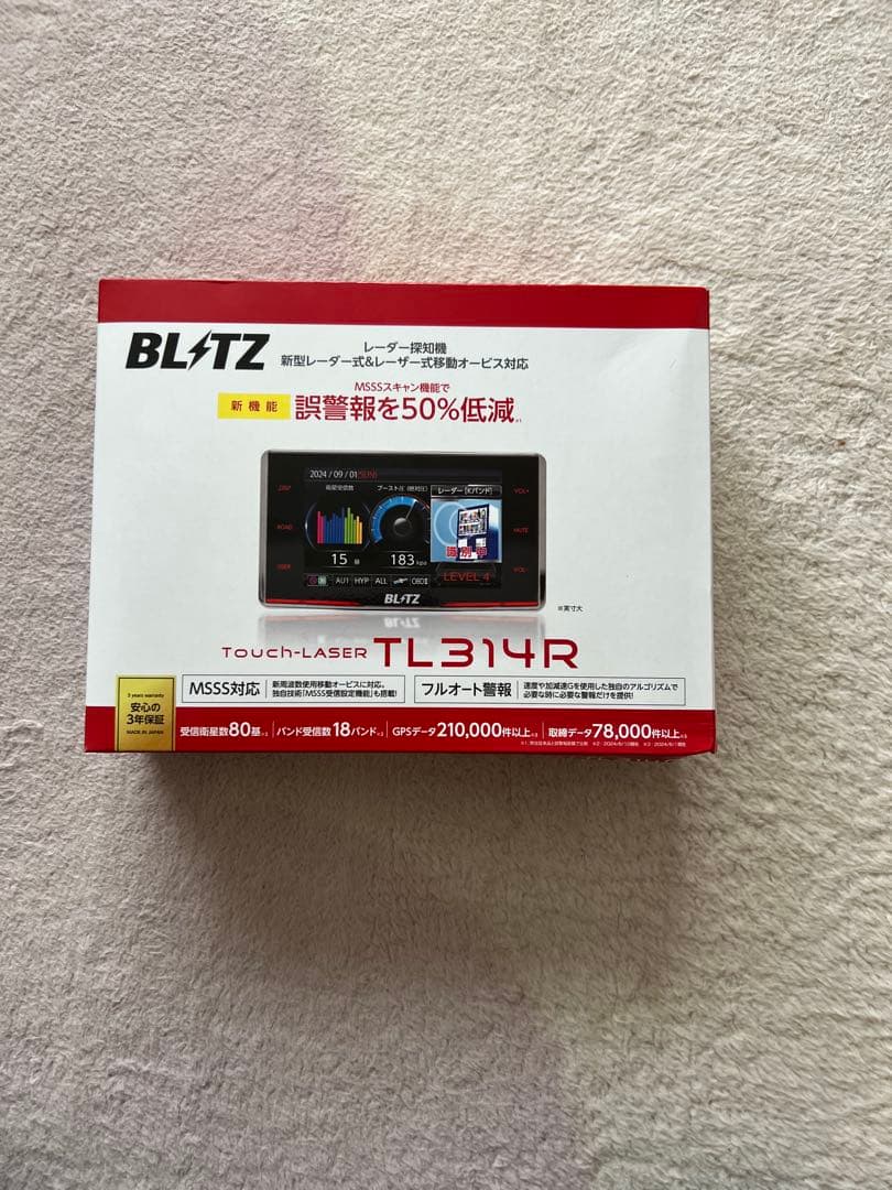 BLITZ TL314Rレーダー探知機本体 ＋OBD2アダプター BLITZ TL314Rレーダー探知機本体 ＋OBD2アダプター BLITZ TL314R