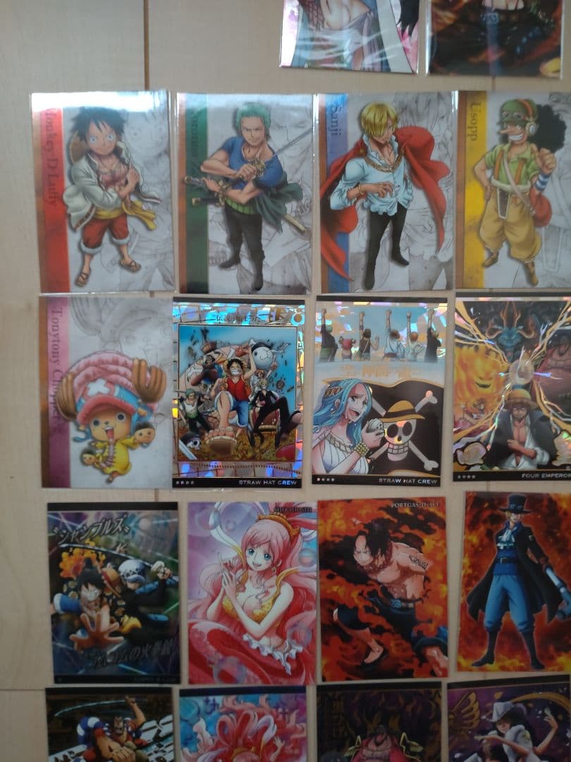 ワンピース ウエハースカード 39種類 セット 開封済み - メルカリ