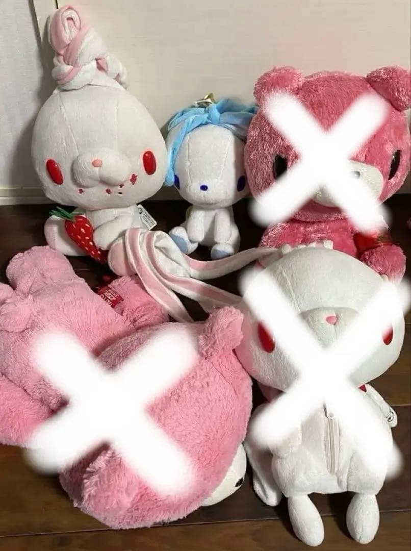 汎用うさぎ・グルーミー　ぬいぐるみ　リュック