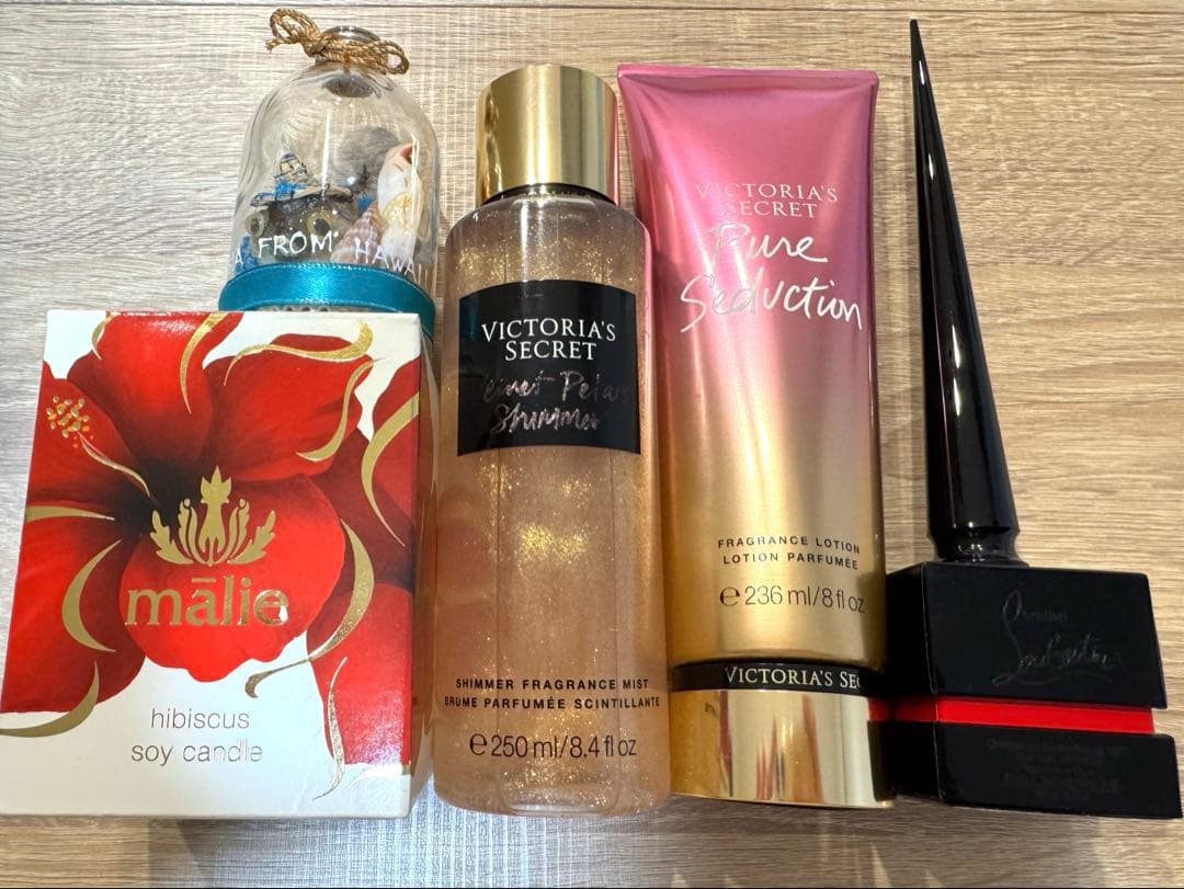 ハワイ キャンドル マニキュア ボディローション ボディスプレー