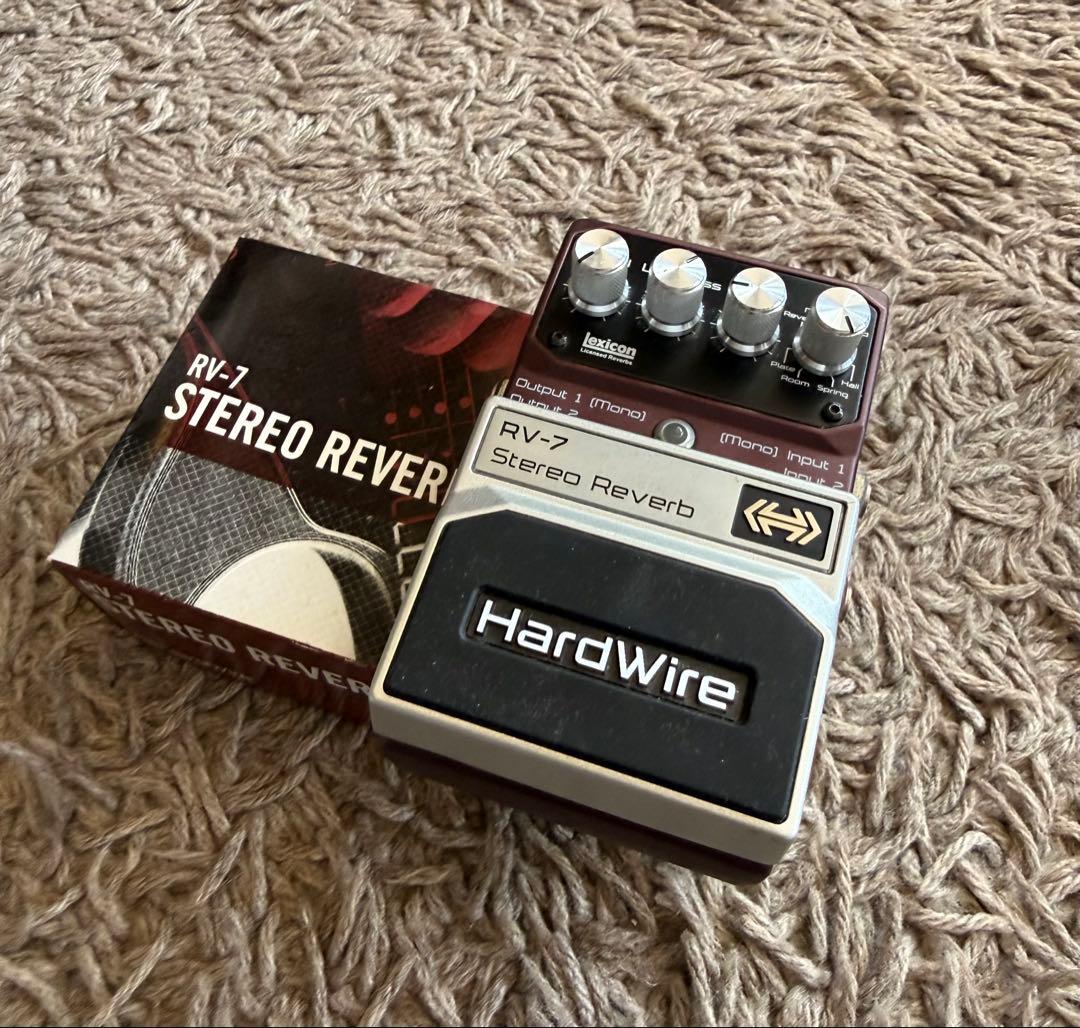 Digitech HardWire Stereo Reverb RV-7 - メルカリ