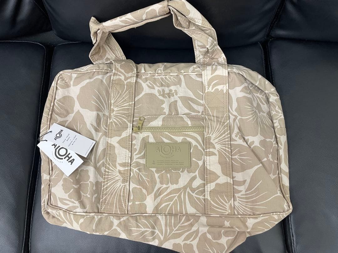 完売品】 新品未使用 アロハコレクション ハイビスカス ボストンバッグ