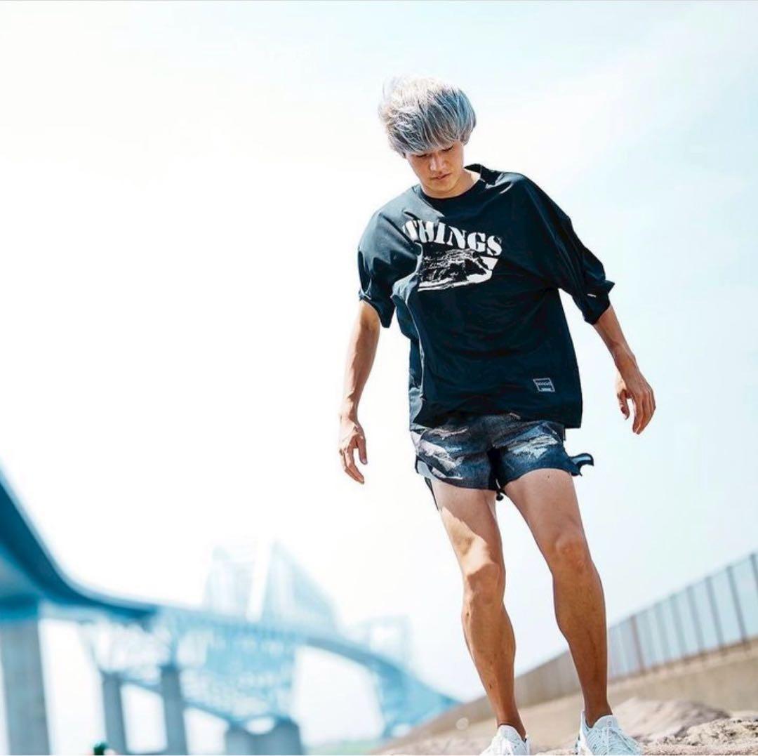 三津家着 マウンテンマーシャルアーツ rvddw 22SS ビッグTシャツ S