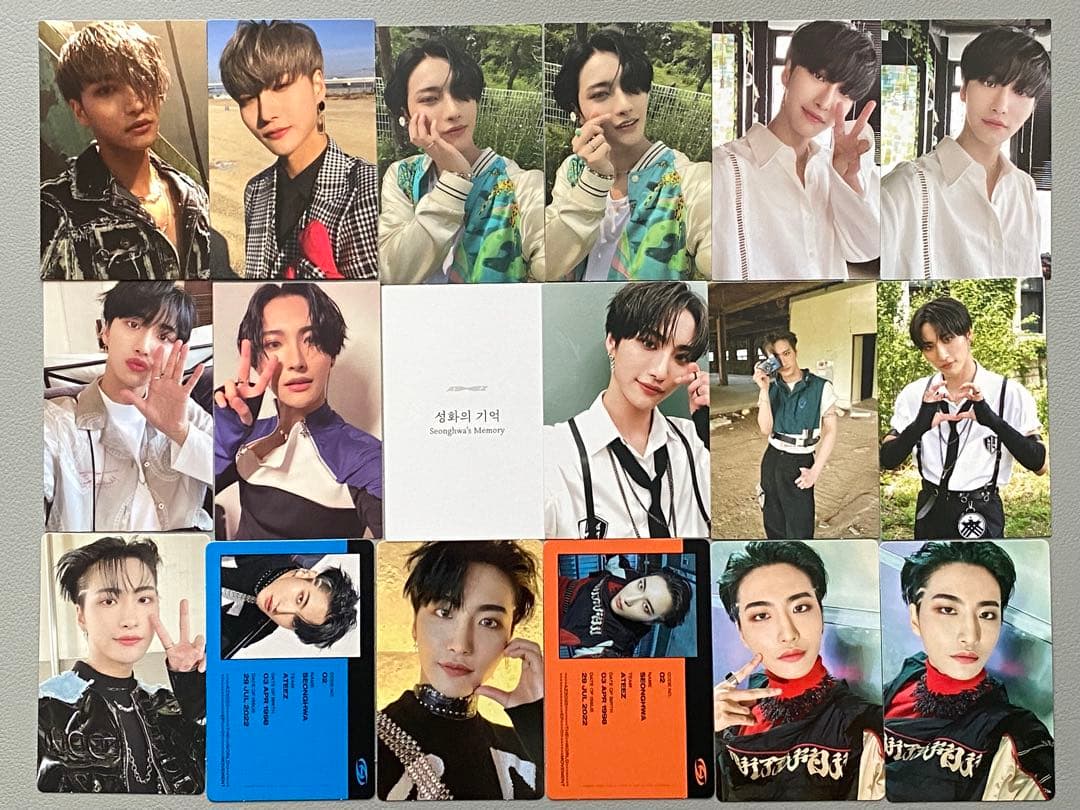 ATEEZ エイティーズ アチズ ソンファ トレカセット