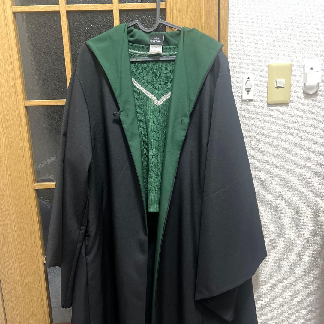 HarryPotter スタジオツアー 公式 スリザリンローブ　ニットベスト付き