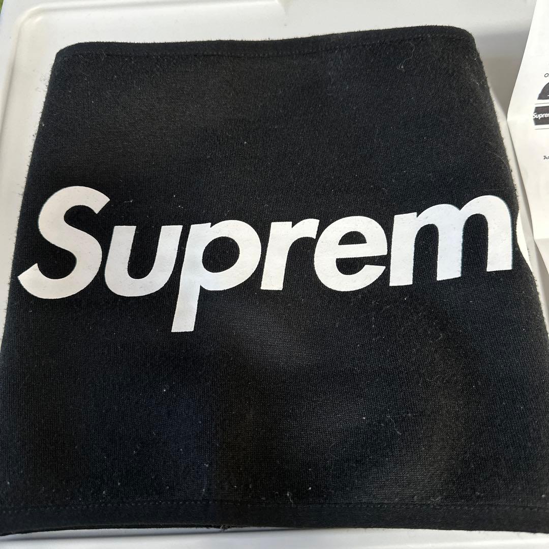 美品 Supreme 15AW Fleece Neck Gaiter 黒