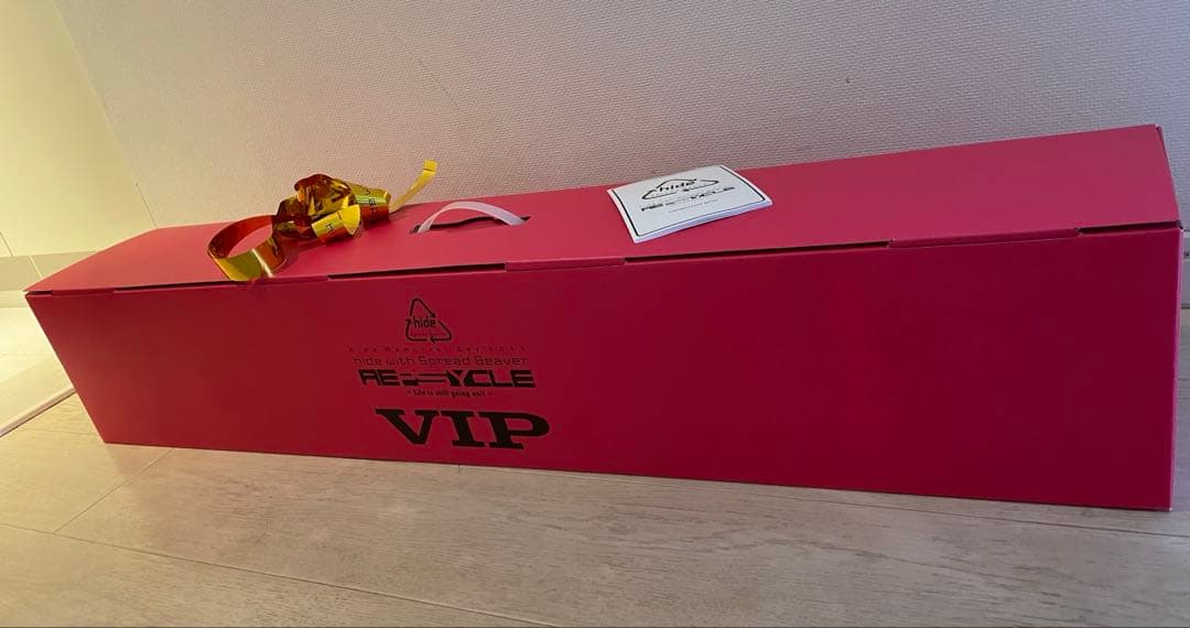 hide☆Memorial Day 2025VIP席限定特典グッズ（金テ付き）