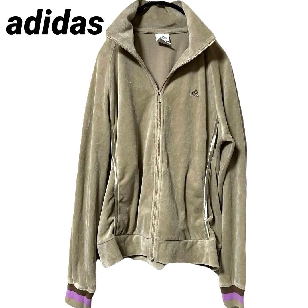 archive adidas y2k ベロアジャージ ドラックジャケット00s - メルカリ