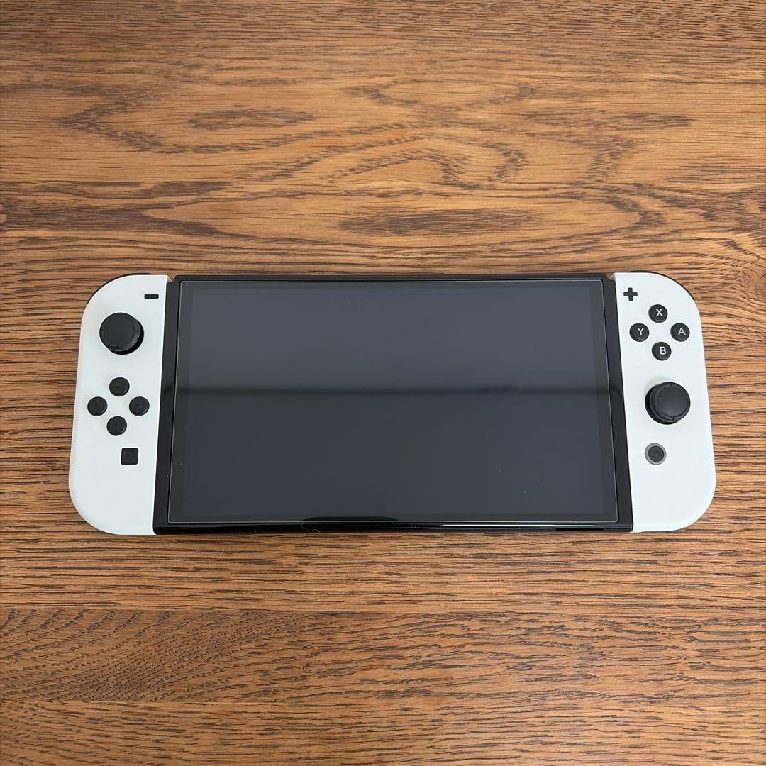 美品】Nintendo Switch 有機ELモデルホワイト - メルカリ