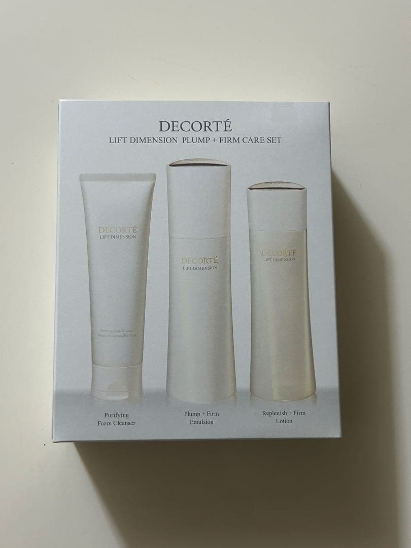 新品未開封 コスメデコルテ リフトディメンション 乳液 化粧水 洗顔セット