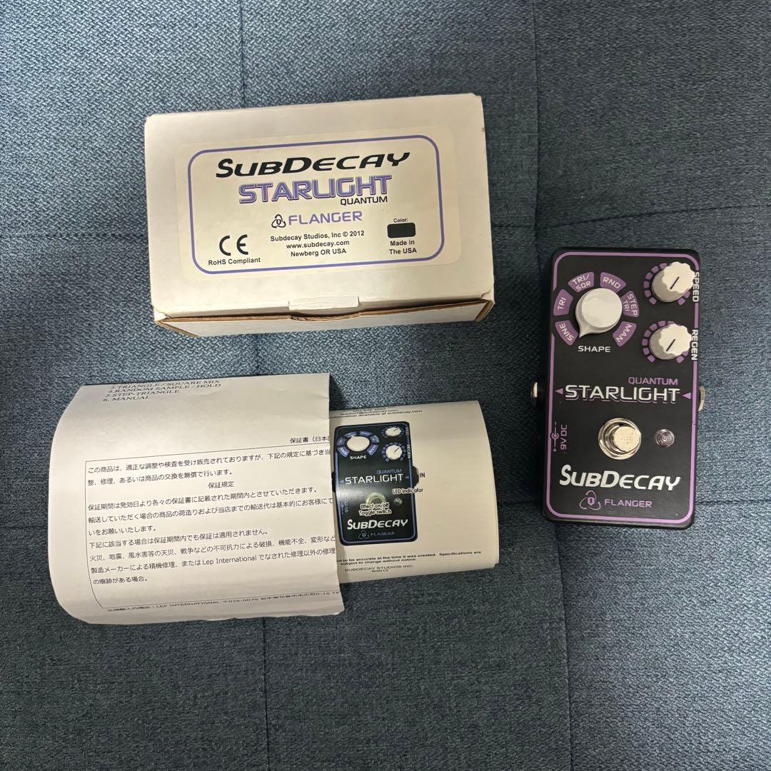 ギター Subdecay Starlight Quantum Flanger SUBDECAY ( サブディケイ ) Starlight Flanger 送料無料 | サウンドハウス