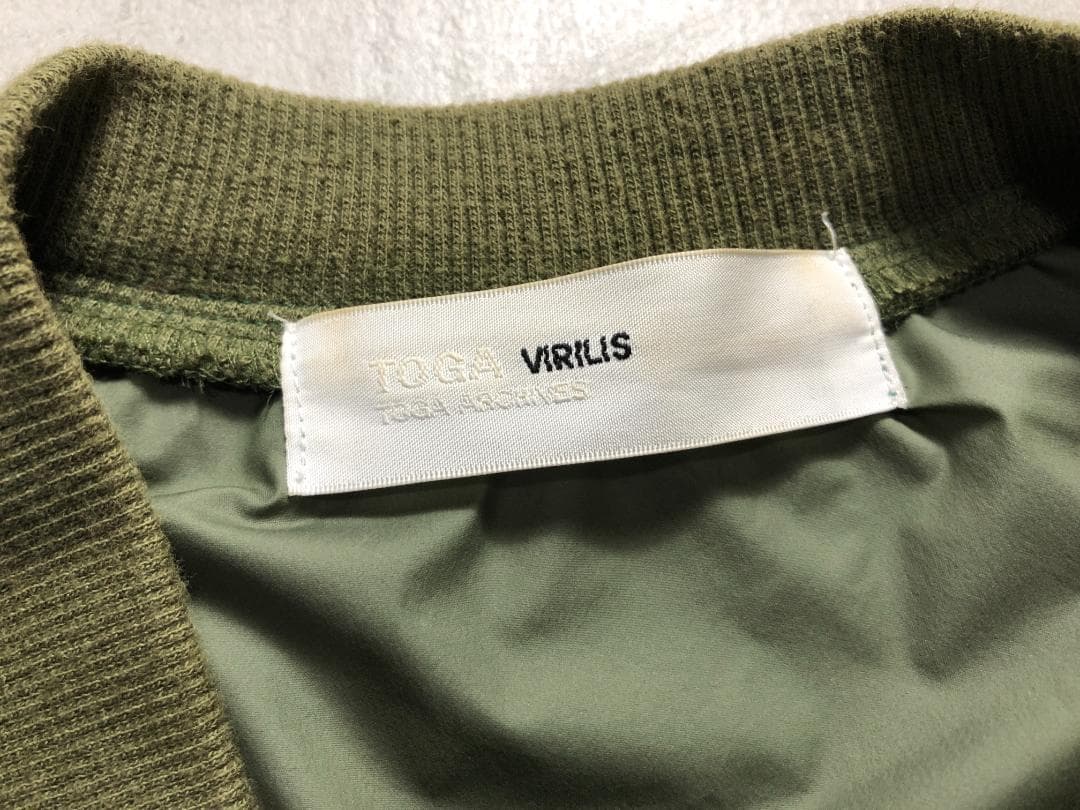 Toga Virilis シルク ジャケット スカジャン 48 59-1-6 - メルカリ