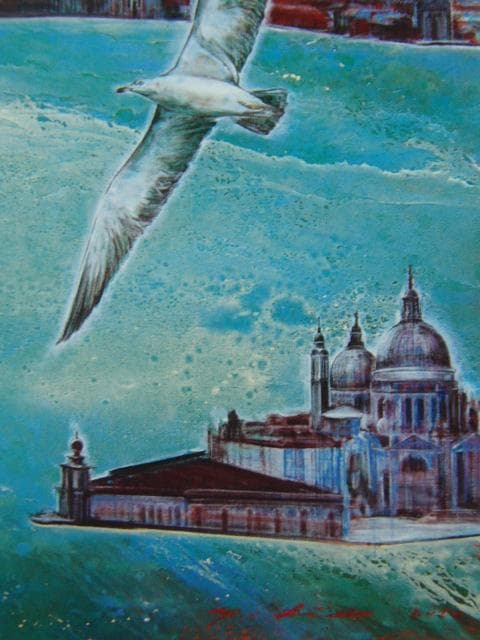 相田幸男、「ヴォラーレ（Volare)」、日本の画家、洋画、希少な額装用画集より