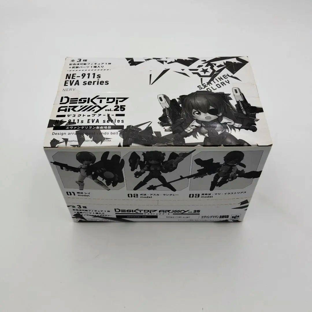 デスクトップアーミー Vol.25 EVA 3体セット アスカ・綾波レイ・マリ