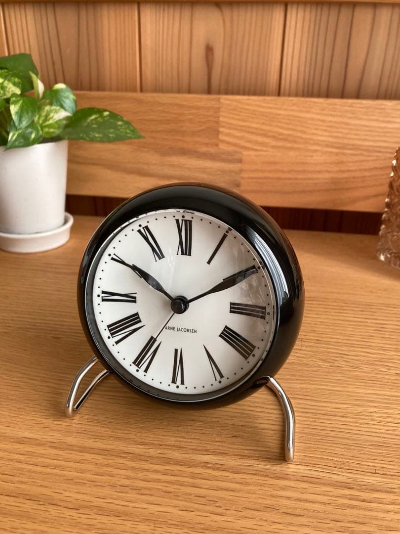 ARNE JACOBSEN アルネヤコブセン テーブルクロック ローマン ARNE JACOBSEN TABLE CLOCK / ROMAN CLASSIC 【リミヤコブセン