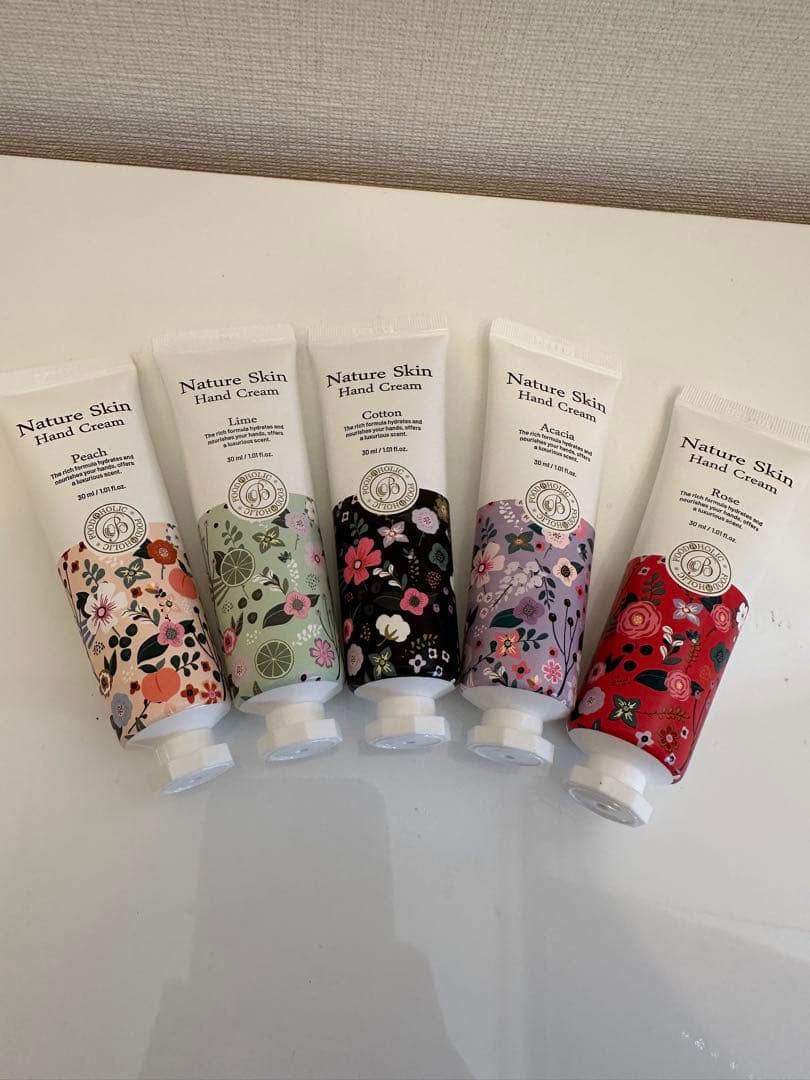 ナチュラルスキンハンドクリーム30ml×5種♧きるあ♣︎様お取り置き
