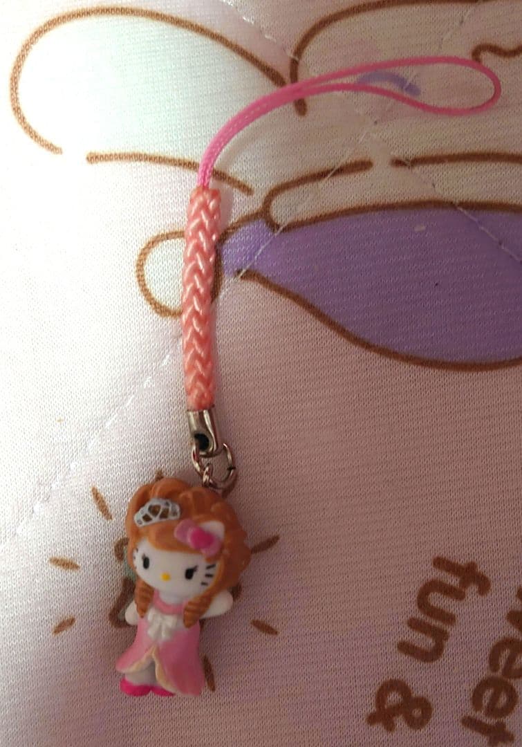 超レア【希少 廃盤】モモエリ キティ 限定キーホルダー サンリオ