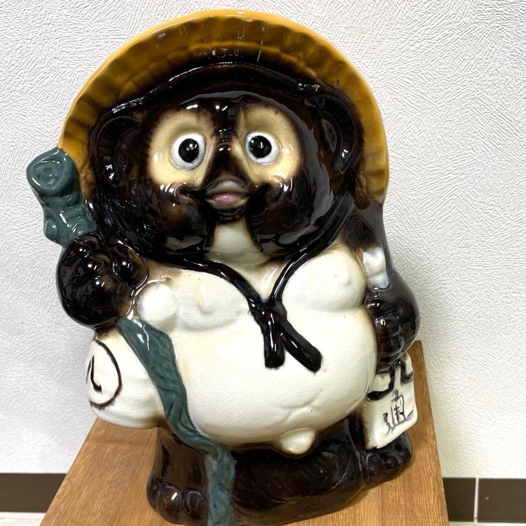信楽焼きタヌキ 置物 陶器