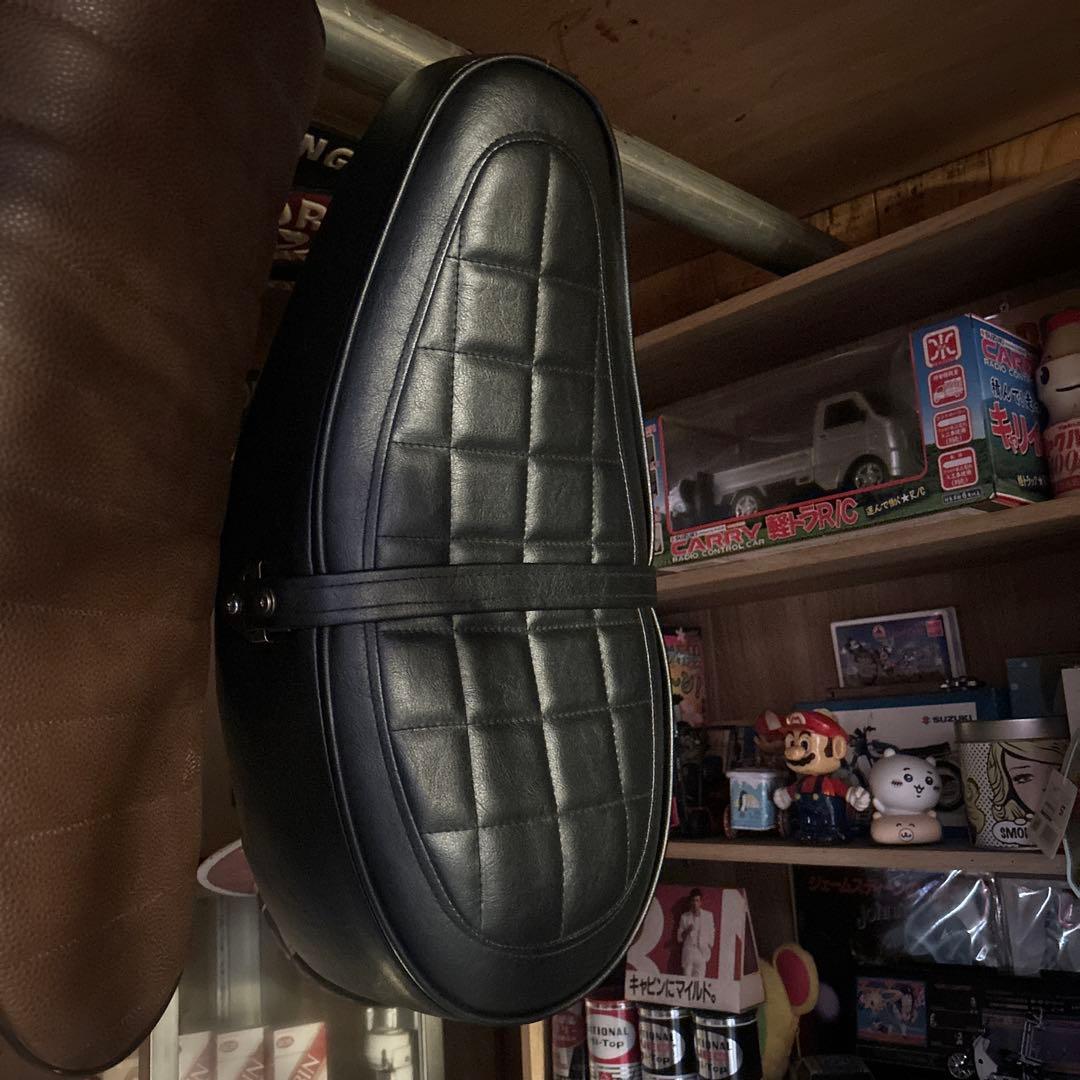 スーパーカブ　ミディシート スーパーカブ ミディシート M7 黒 53cm デラックス スタンダード